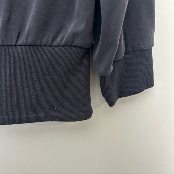 Lululemon Black Softstreme Ribbed Hem Pullover - Picture 6 of 7